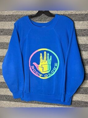 Vintage 80’s Body Glove Royal Blue Surfer Crewneck Sweatshirt Women’s Large